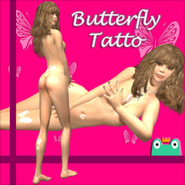 Secondlife Item : Butterfly Tatto(Free)